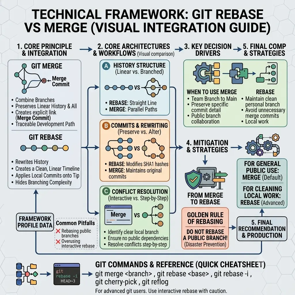 Git Rebase vs Merge When to Use Which (Visual Guide)