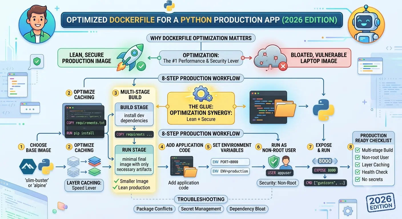 How to Write a Dockerfile for a Python App (Optimized for Production)