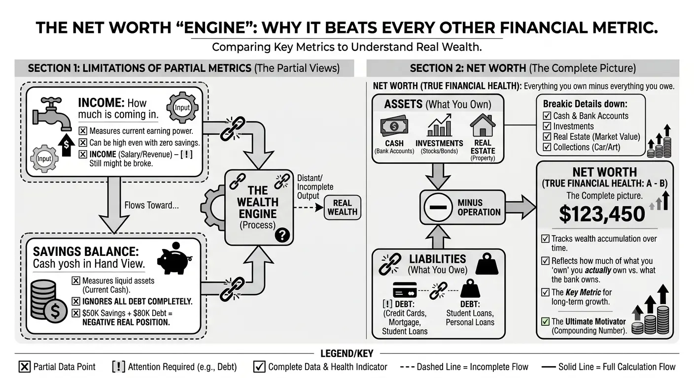 Why net worth beats every other financial metric